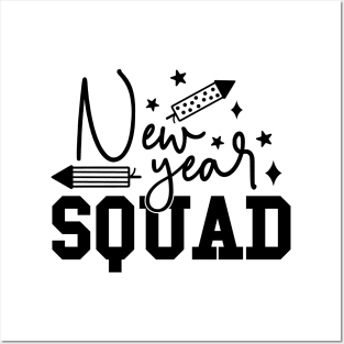 New Year Squad 2024 Posters and Art